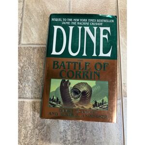 Dune The Battle of Corrin Hardcover Novel Brian Herbert Kevin J Anderson Tor